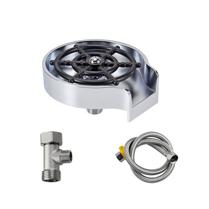 Spray Flusher Silver+Soft Hose+G1/2 Three-way Silver+Soft Hose+G1/2 Three-way