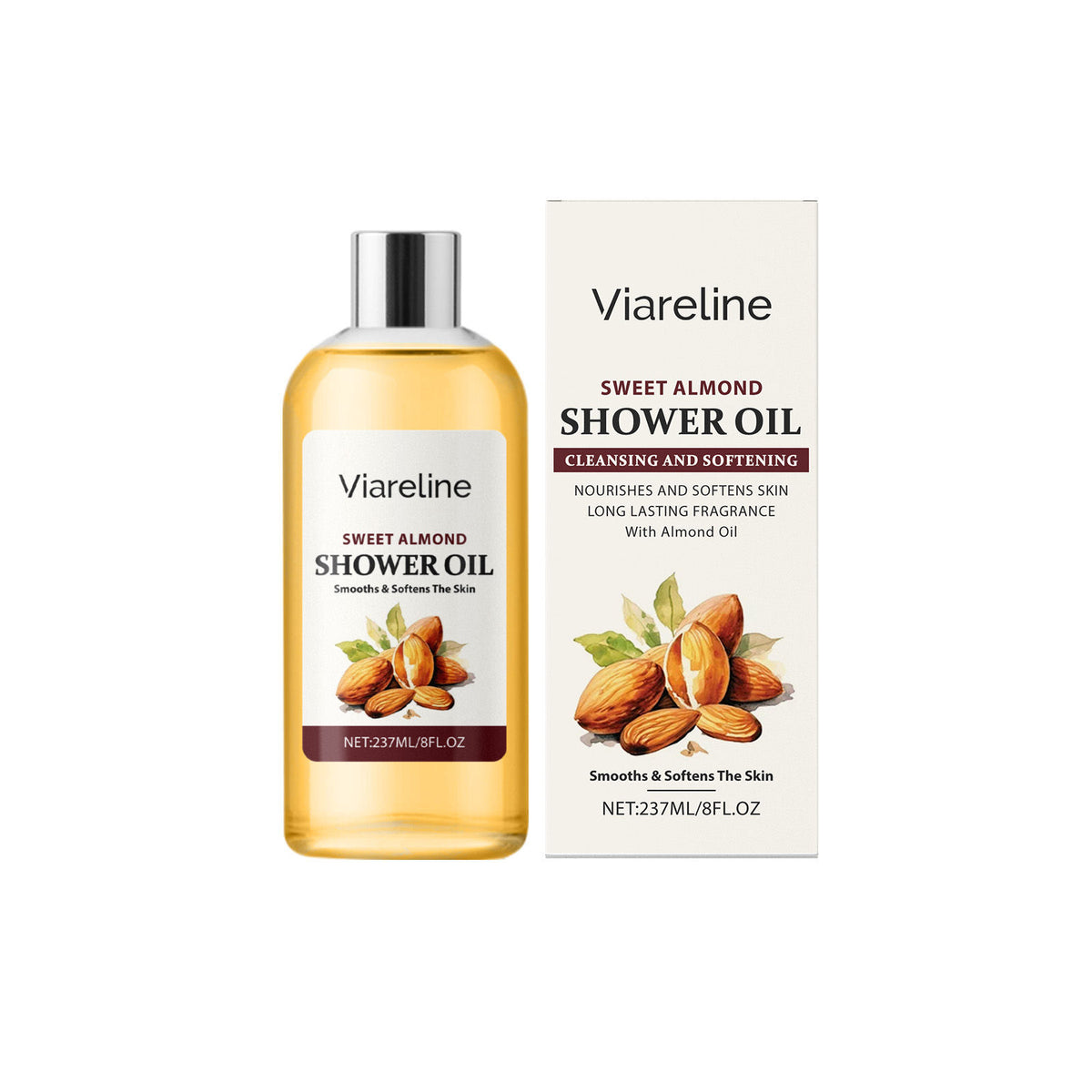 Body Care Nourishing Bath Oil, Hydrates, Moisturizes, Cleanses, Long-Lasting Fragrance ,237ml