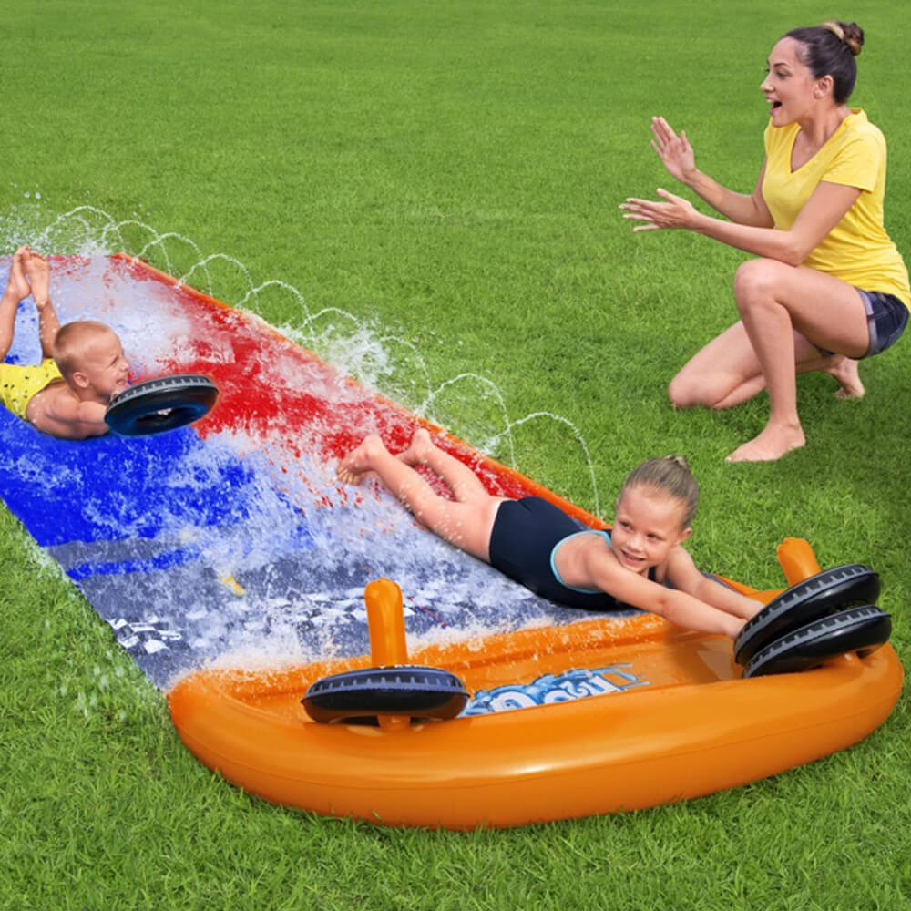 Bestway H2OGO Splashy Speedway Slide 4.88 m, 3+ years