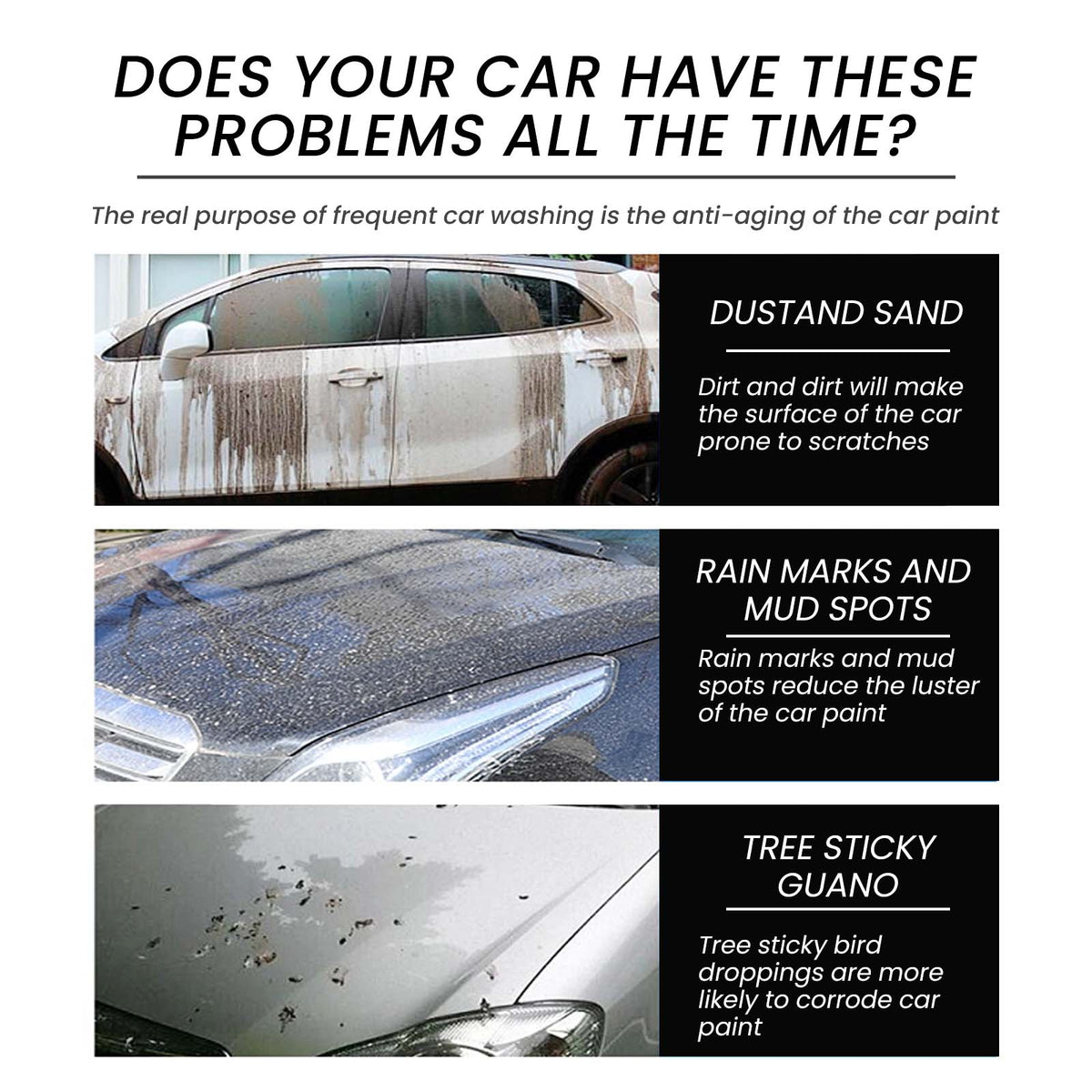 Auto Coating Spray, Super Hydrophobic Car Paint Repair, Scratch & Water Stain Protection ,120ml