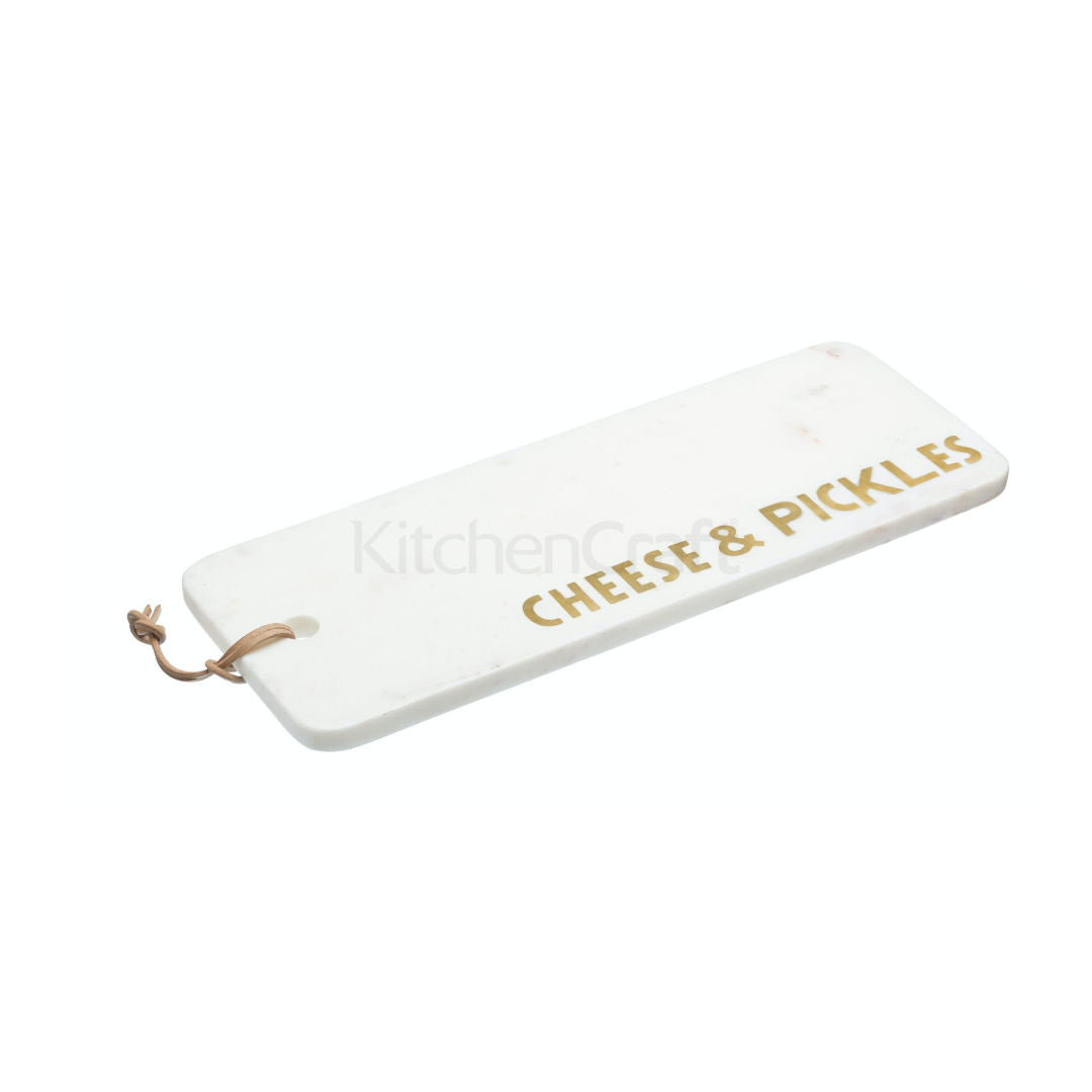 Kitchen Craft Artesa 40x15cm Marble Serving Board ARTSERVMRB