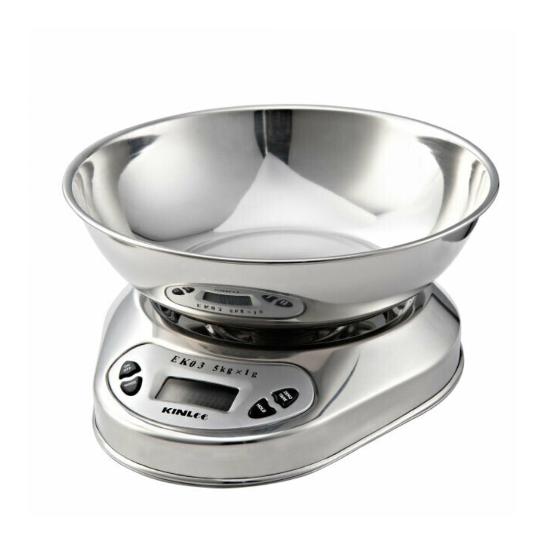 Kinlee Stainless Steel Digital Kit Scale, 5kg, EK03B P17-344