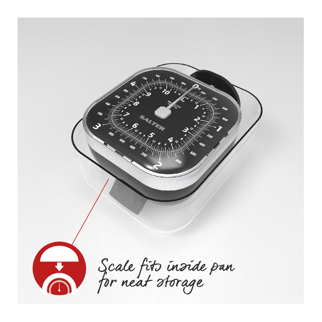 SALTER 5KG, Mechanical Cube Kitchen Scale