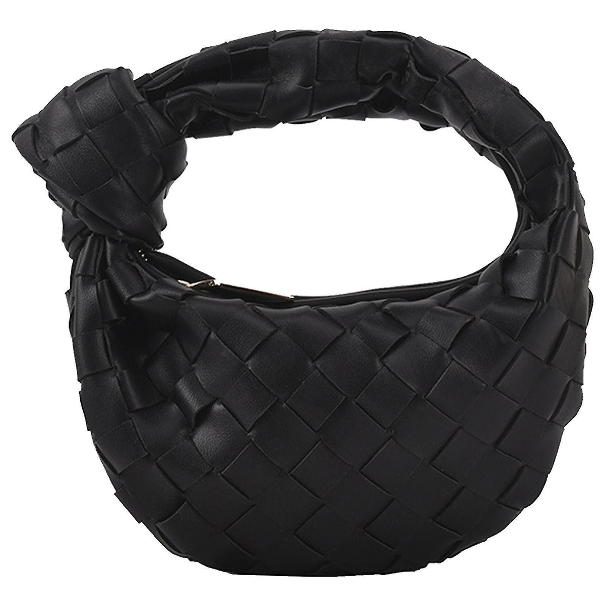 Tote Bag Woven Handbag Pu Leather Women's Shoulder Wallet Large Volume Braided Bag