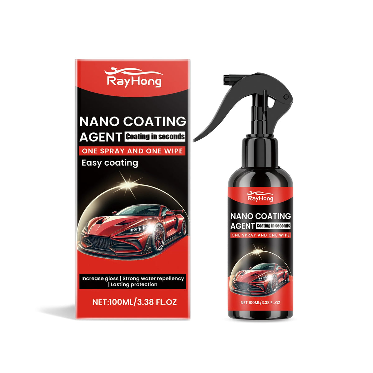 Automobile Coating, Car Paint Protection, Gloss Enhancement, Scratch Repair, Easy Application ,100ml