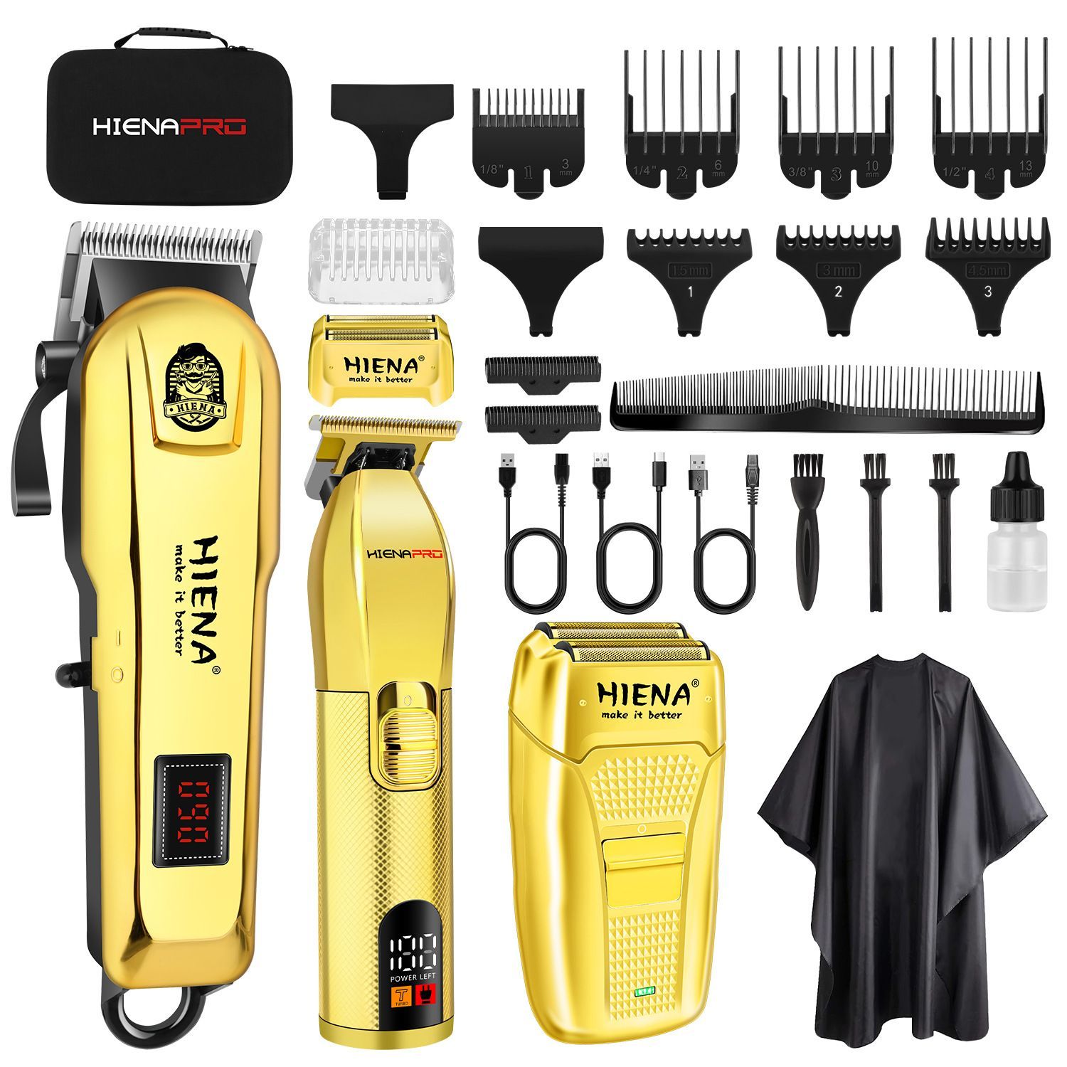 Multi-Function Hair Clipper Kit