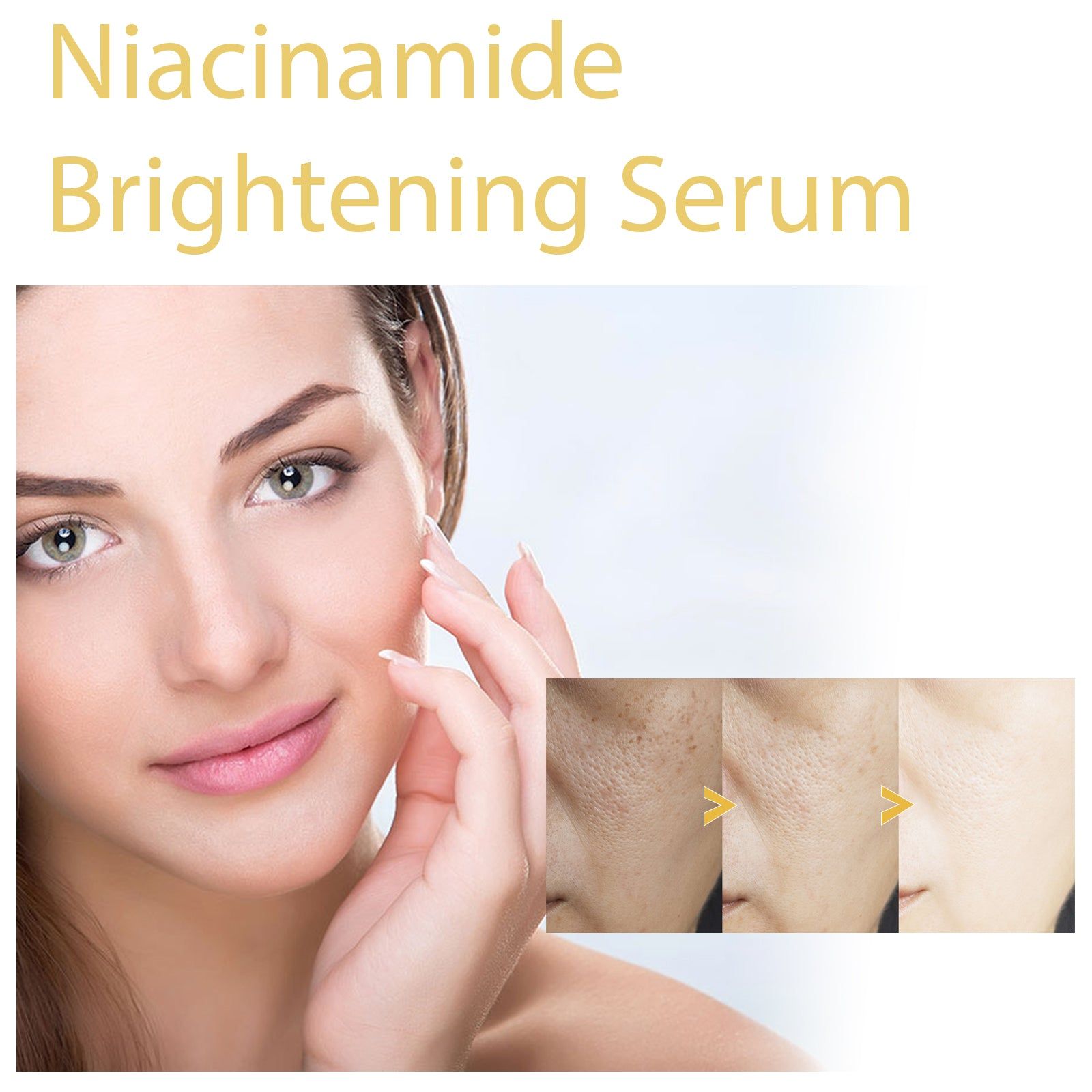 Niacinamide Brightening Serum for Glowing Skin, Hydrating, Fine Lines, Pore Refinement ,30ml