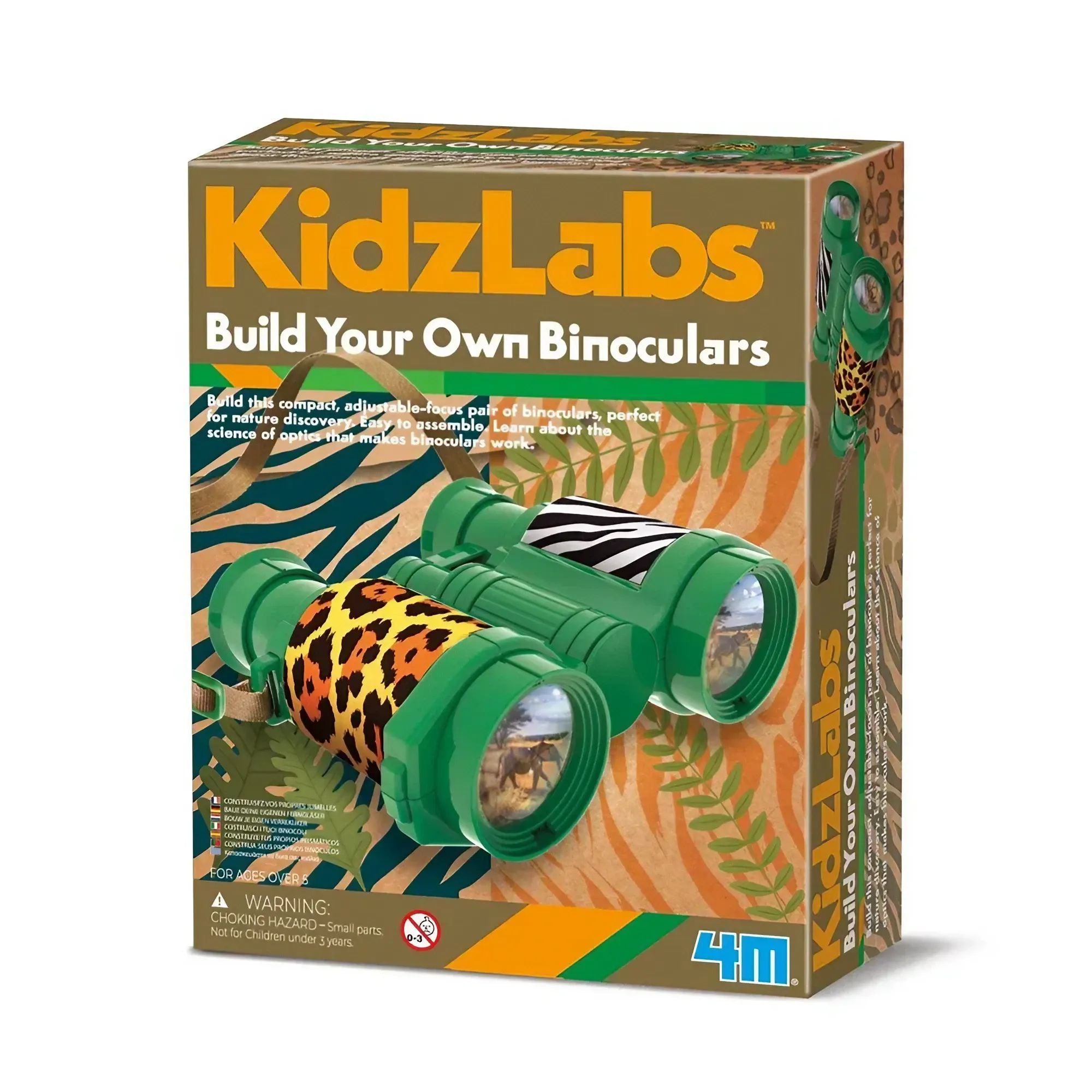 4M KidzLabs Build Your Own Binoculars Activity Kit