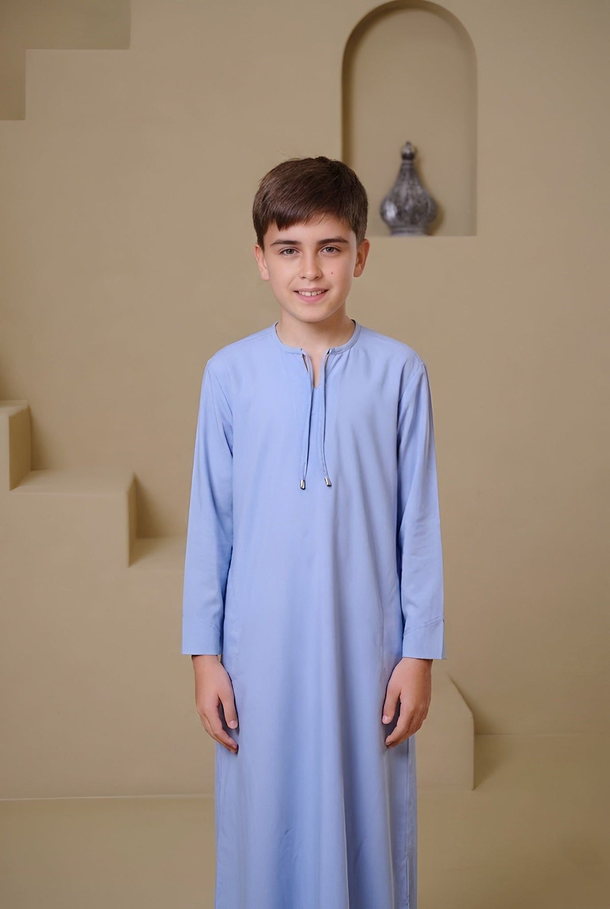 Sahil Kids Abaya - Blue