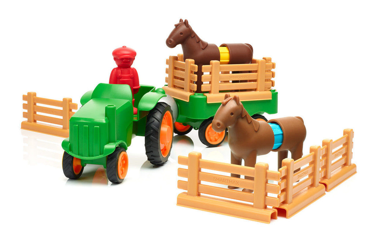 SmartMax My First Tractor — Magnetic Building Set