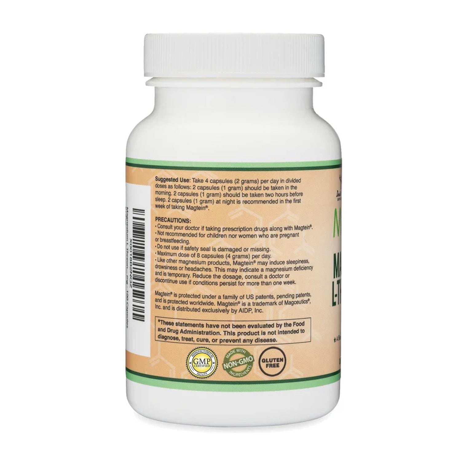 DoubleWood Supplements Magnesium L-Threonate 100 Capsules