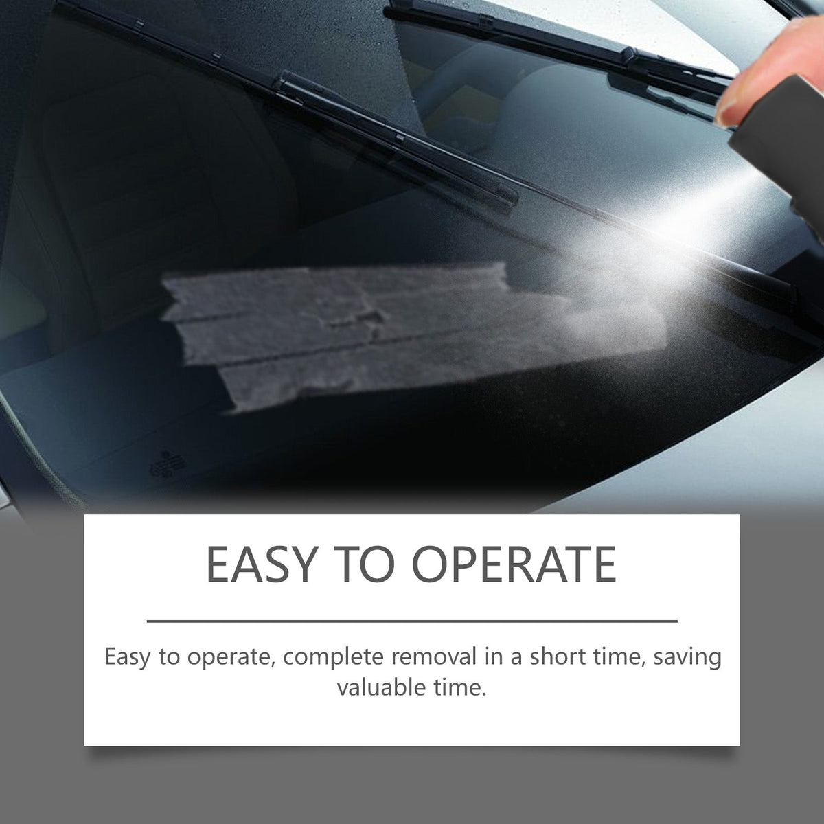 Adhesive Remover for Cars, Easy Sticker & Glue Removal, No Residue ,1set