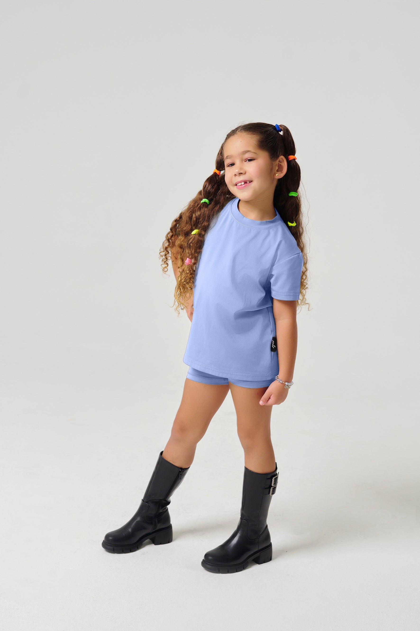 MULU Classic Unisex Kids T-shirt - Light Blue