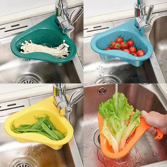 Swan Drain Basket Sink - Durable Kitchen Sink Strainer for Food Waste & Debris Collection