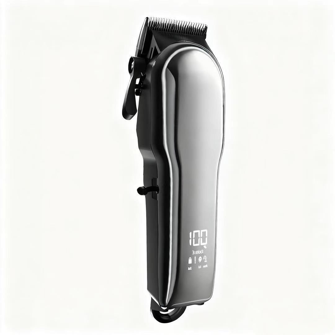 Pet Hair Clipper with LCD Display, USB Rechargeable