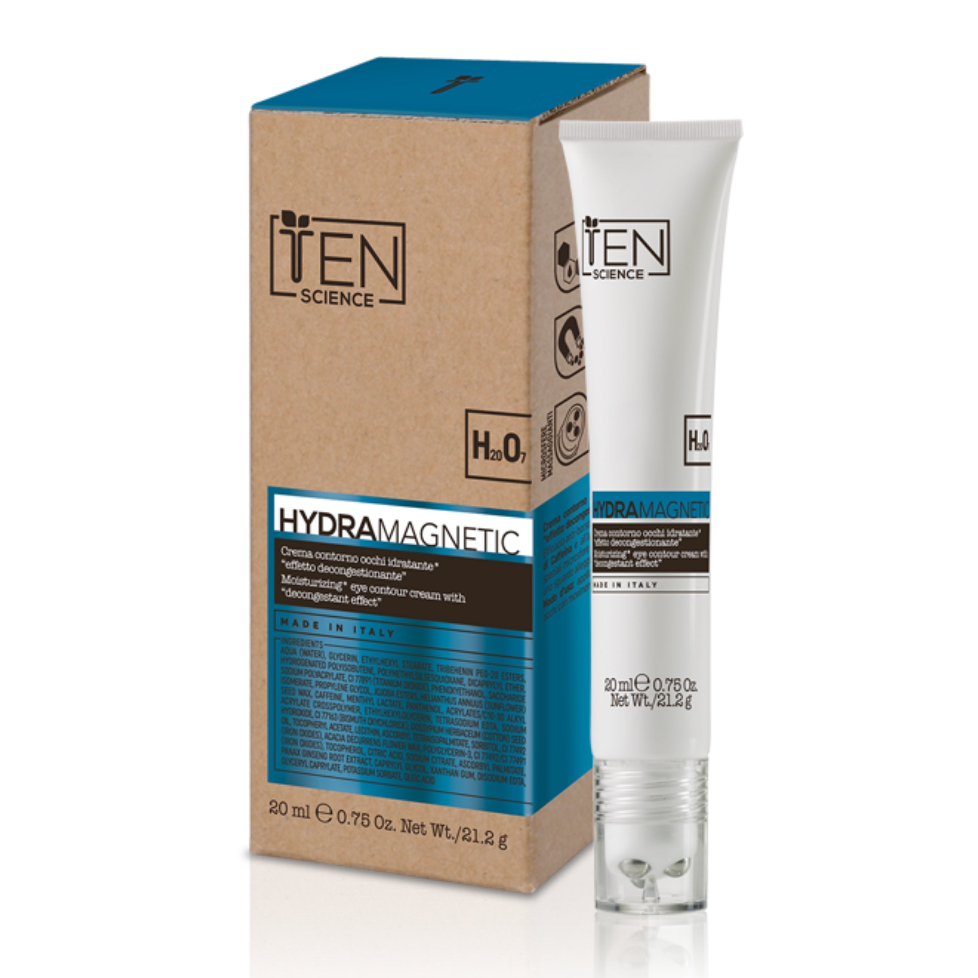 TEN SCIENCE MOISTURIZING* EYE CONTOUR CREAM WITH “DECONGESTANT EFFECT”