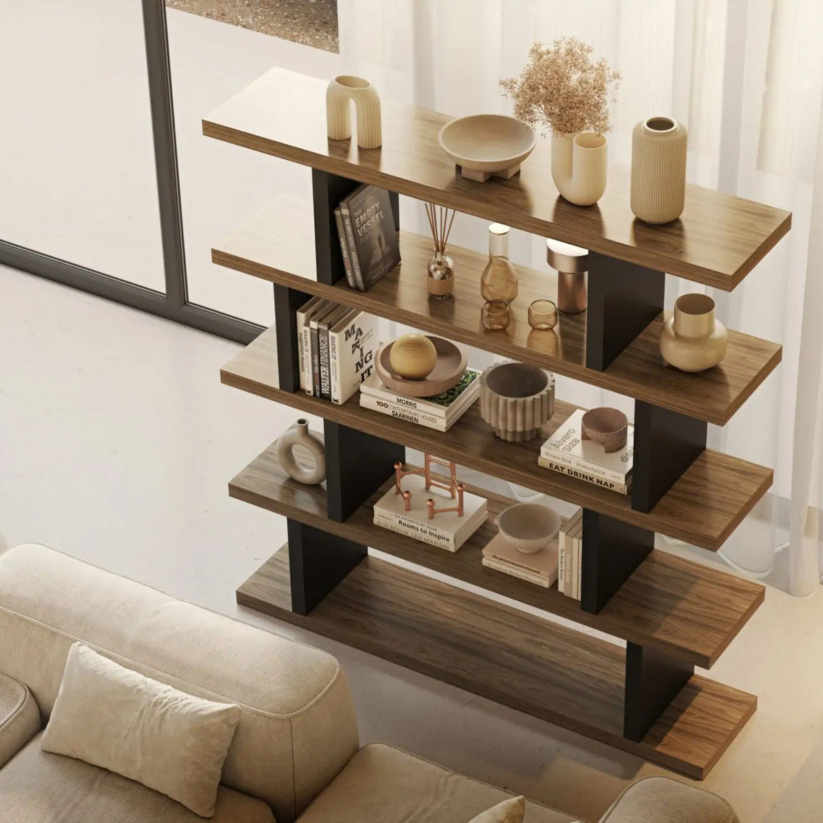 Step Bookcase High