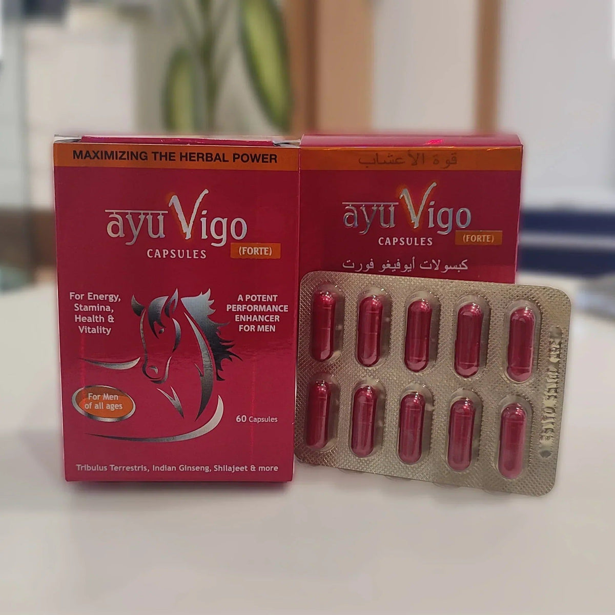 Ayuvigo and Dabur Shilajit Combo Supplement
