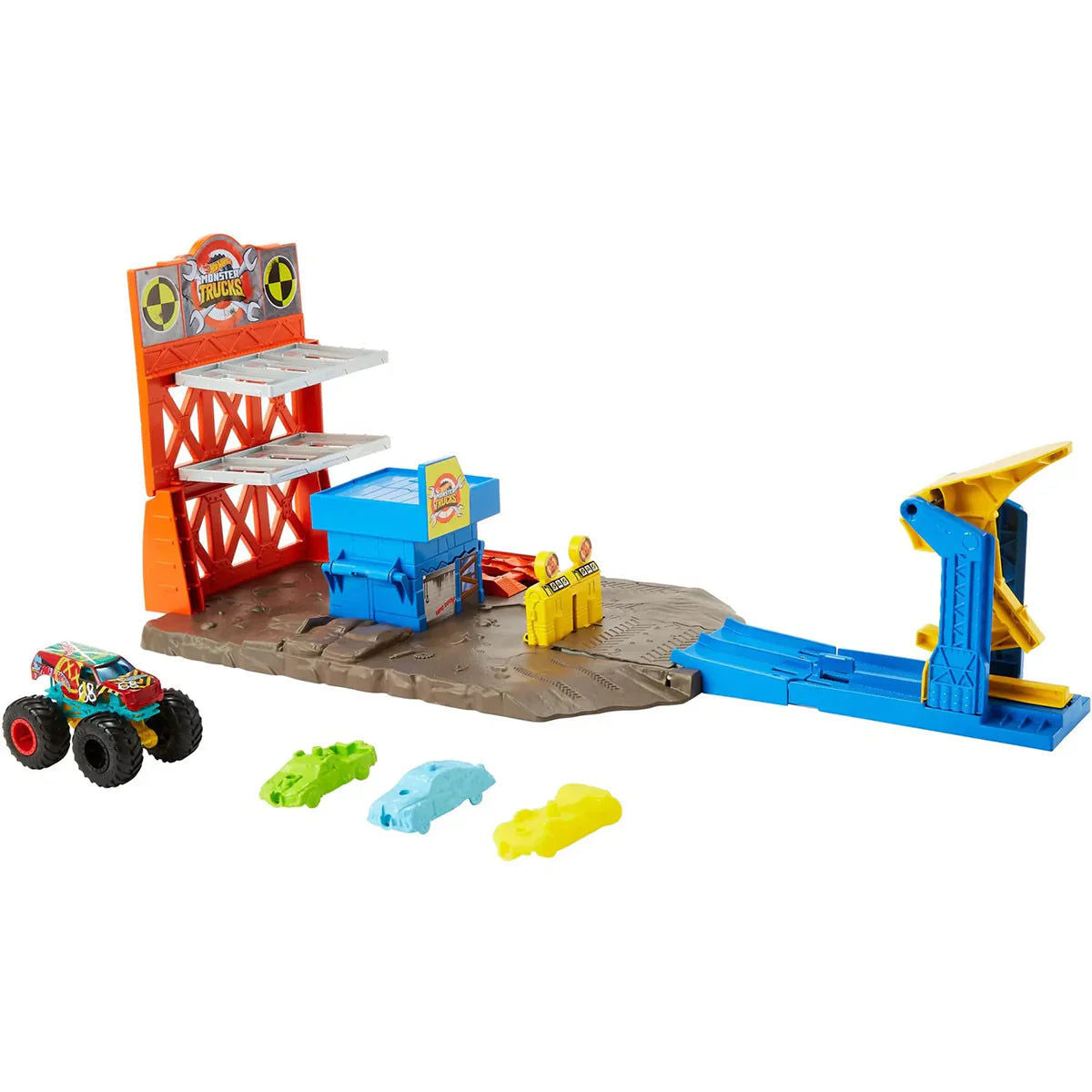 Hot Wheels MT Blast Station Playset