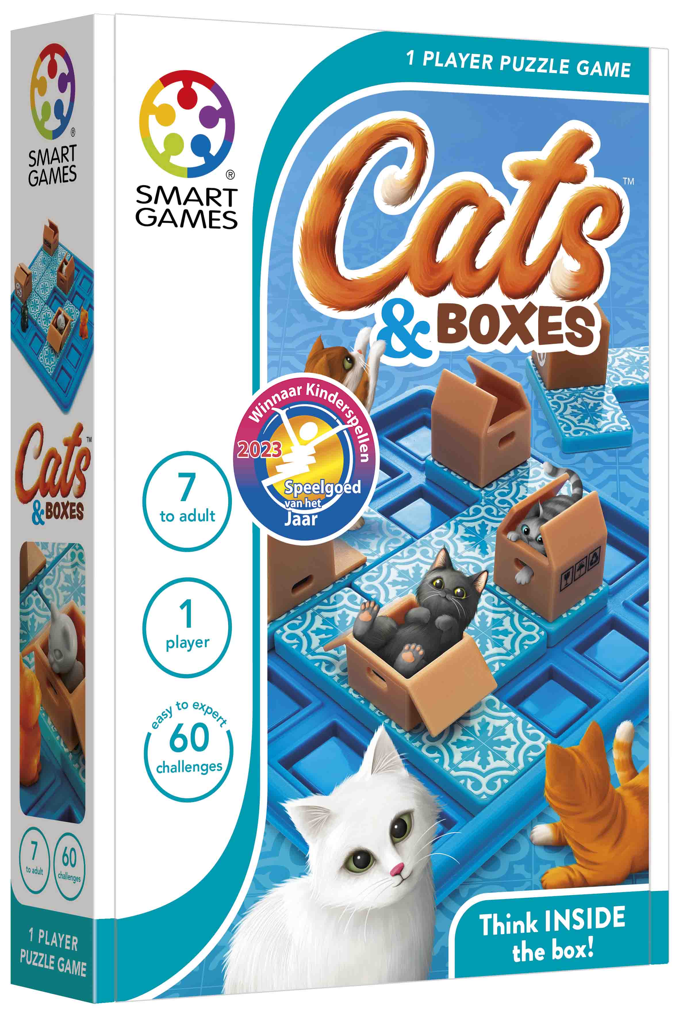 Smart Games Cats & Boxes — Sequential Puzzle Game