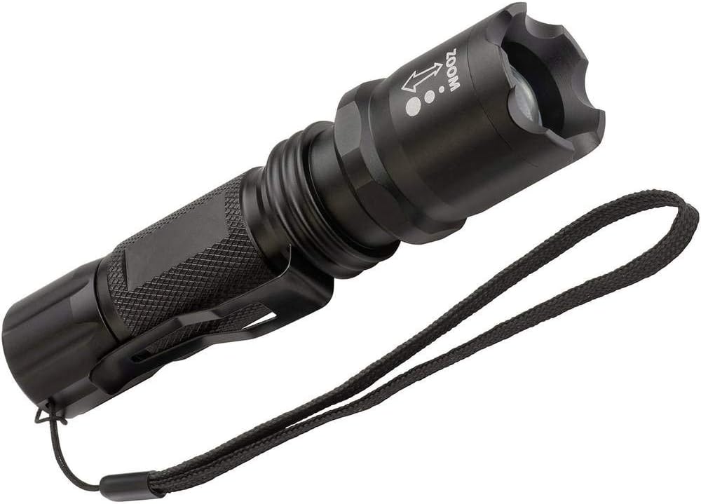 Brennenstuhl 1178603160 TL 250F LuxPremium LED Pocket Lamp, Metal, Black