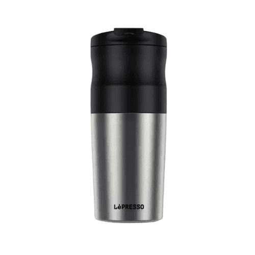 LePresso Portable Mug Burr Grinder Coffee Maker