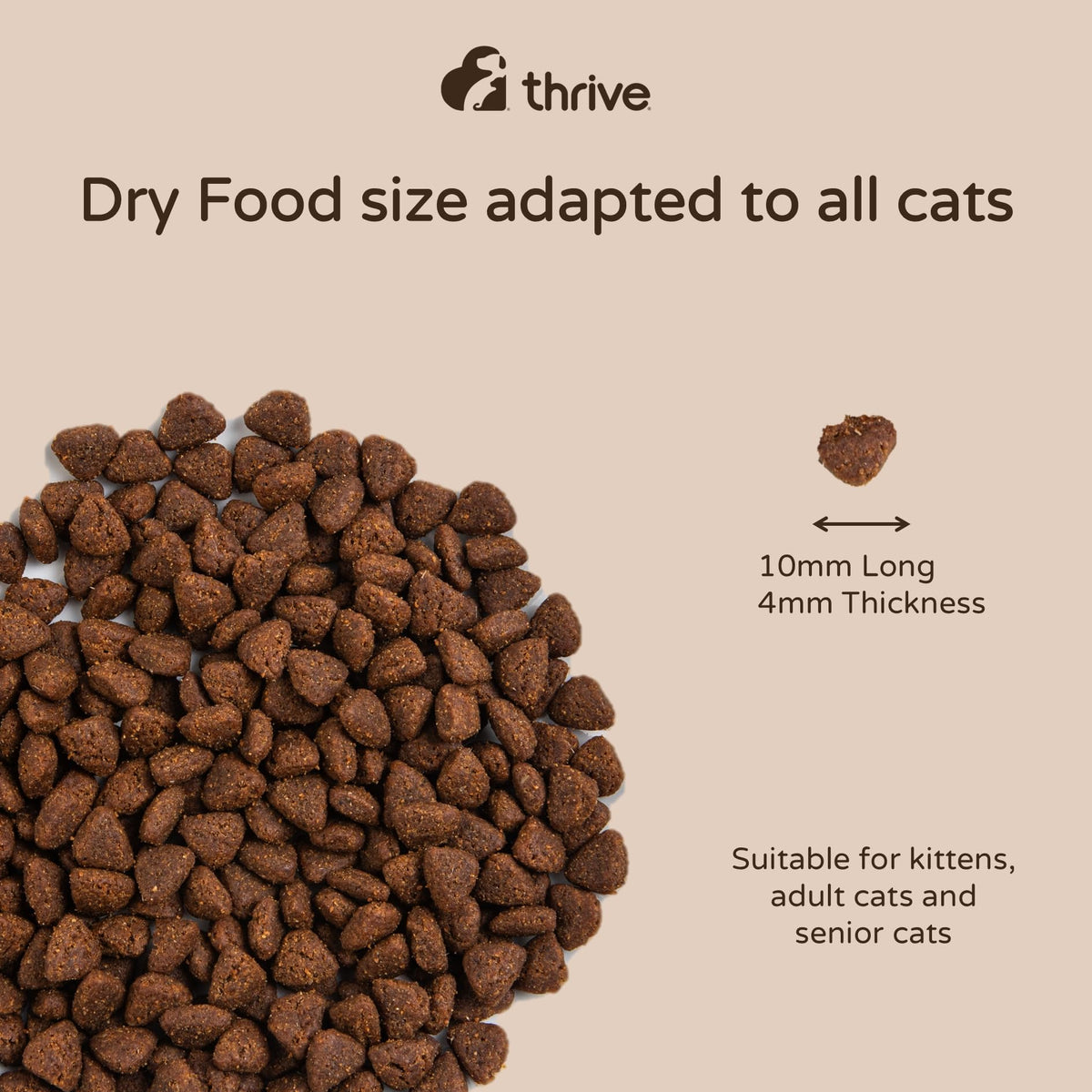 Thrive Cat Chicken Dry Food - 1.5kg