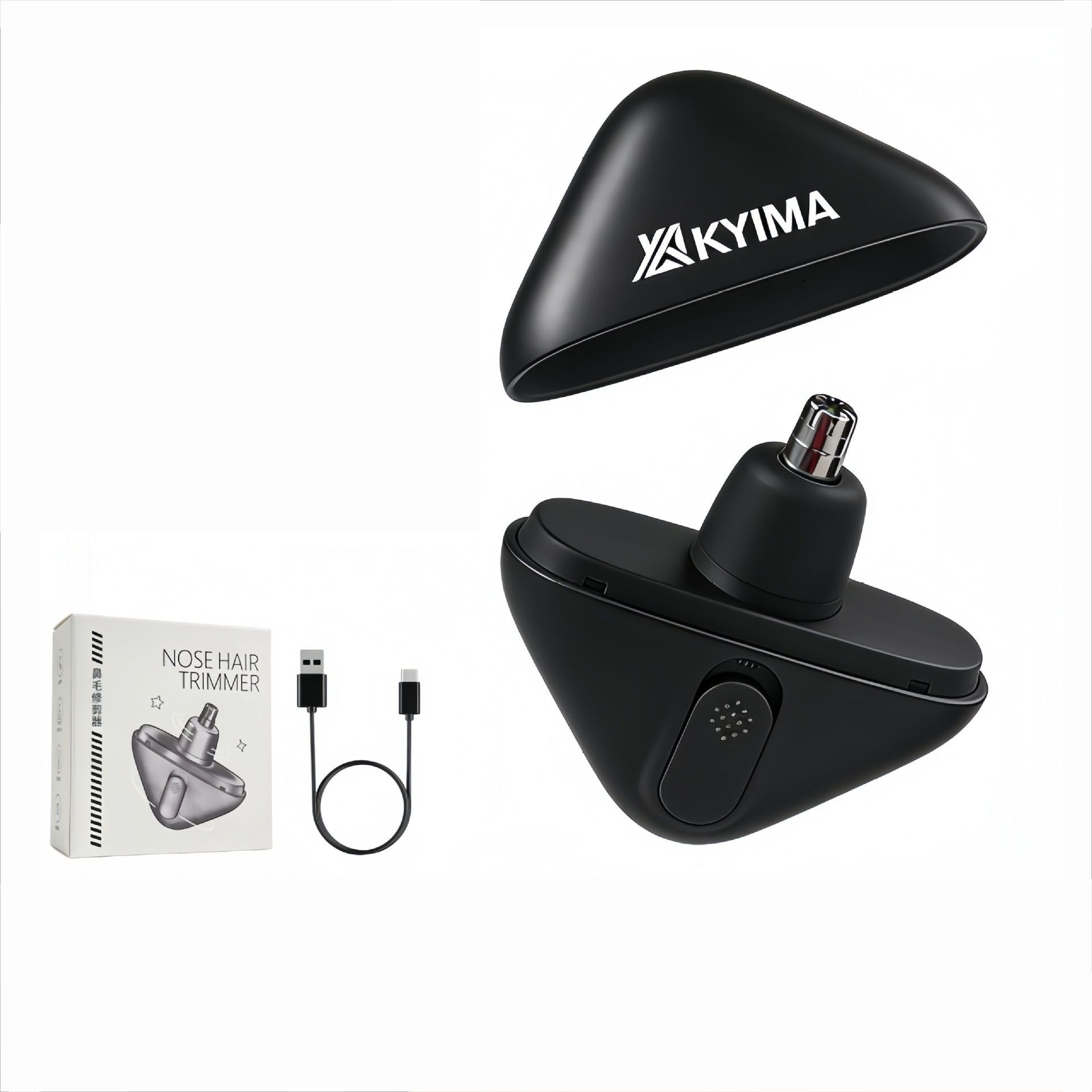 USB Rechargeable Nose Hair Trimmer Kit