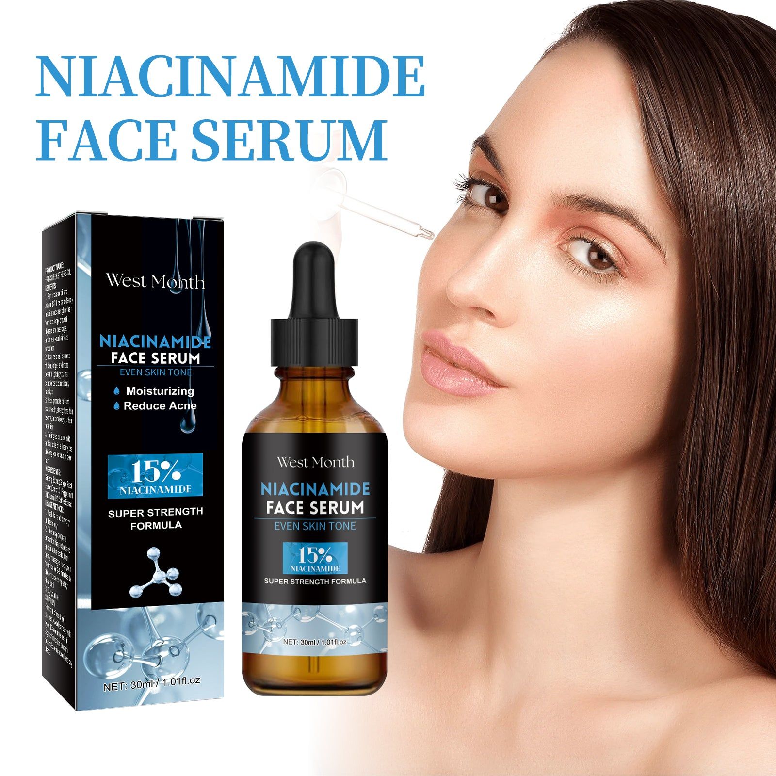 Revitalize Your Skin with Niacinamide Facial Essence, Brightening, Firming, Hydrating, Anti-Aging ,30ml
