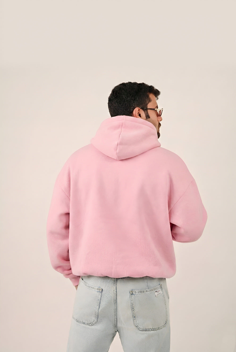 MULU Classic Oversized Hoodie - Pink