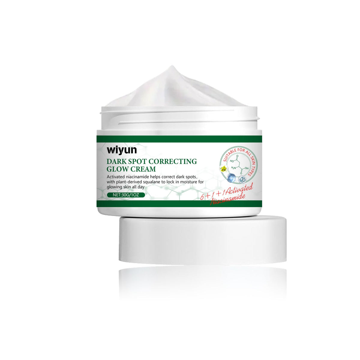 Brightening Cream for Radiant Skin, Dark Spot Remover, Moisturizing, Nourishing, Rejuvenating ,30g
