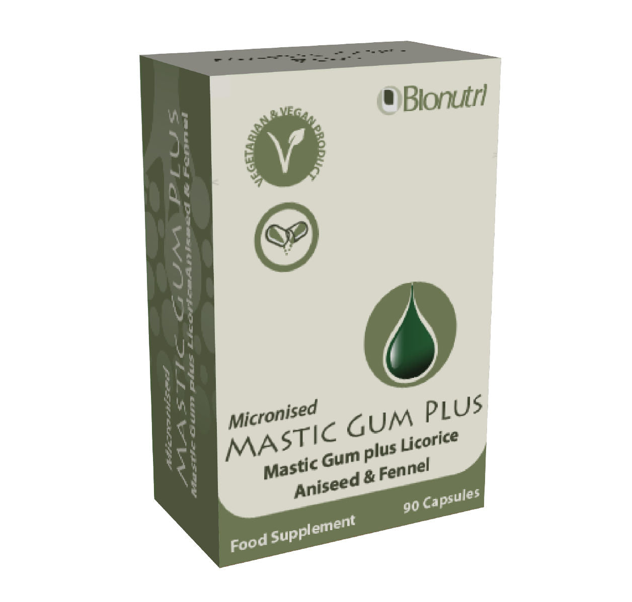 BioNutri Micronised Mastic Gum 90 Caps
