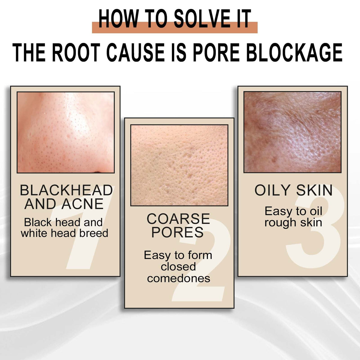 Deep Cleanse Gentle Exfoliation Lactose Solution for Blackheads Pore Shrinking ,30ml