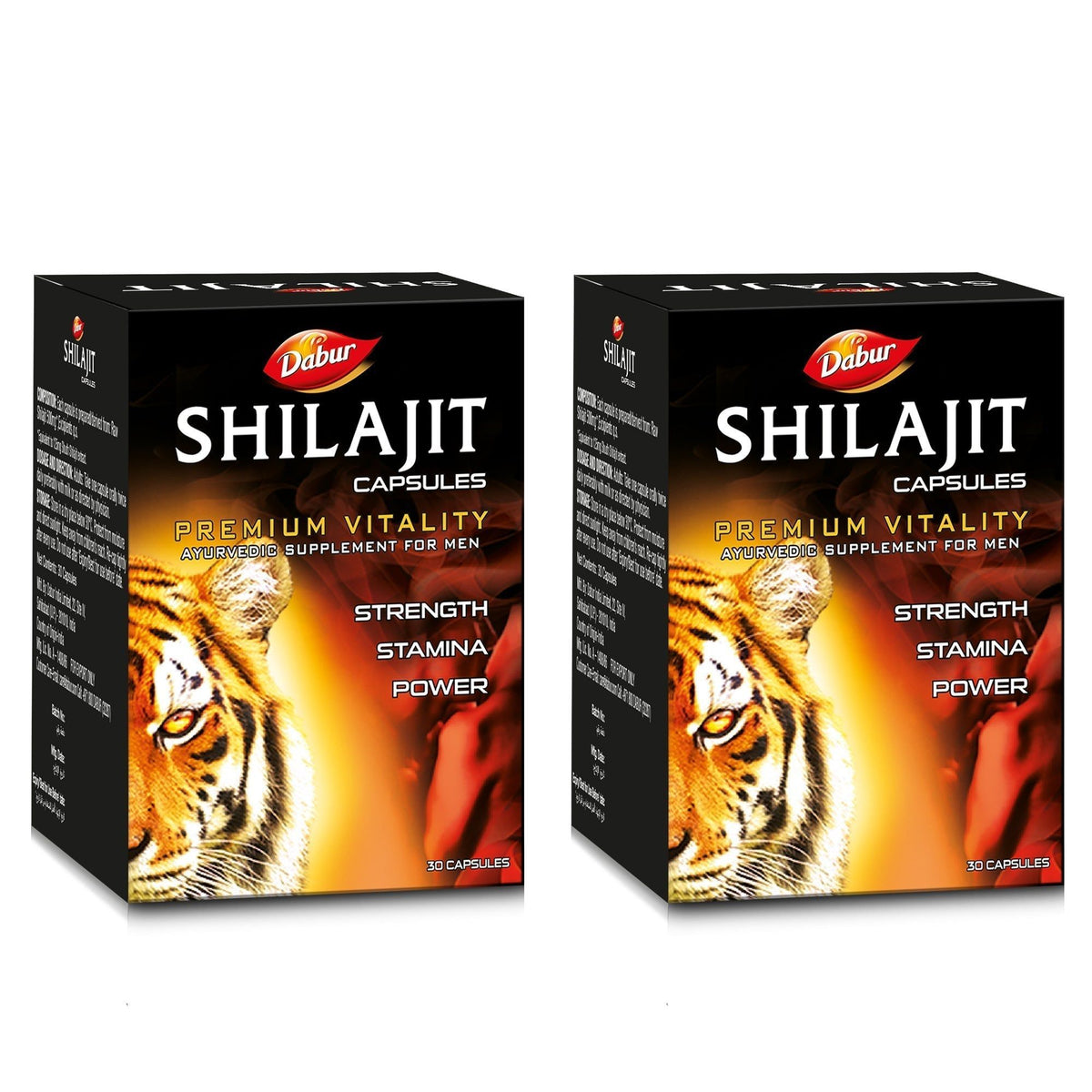 Dabur Shilajit 30 Capsules Pack of 2