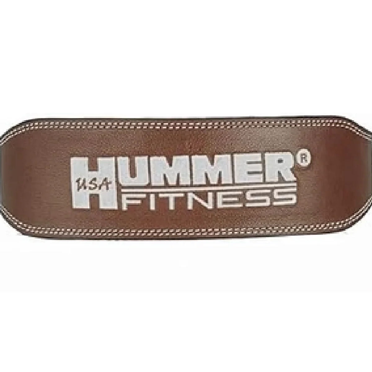 HMR USA Fitness 1993-01 Leather Belt Brown/Wht (S)