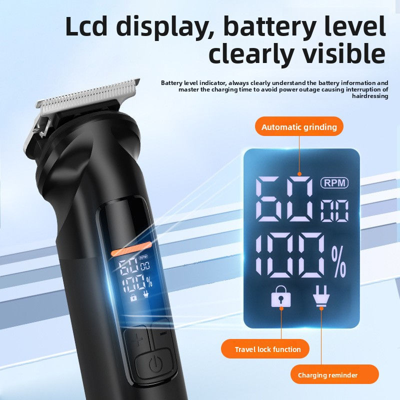 6-in-1 Hair Clipper Grooming Kit