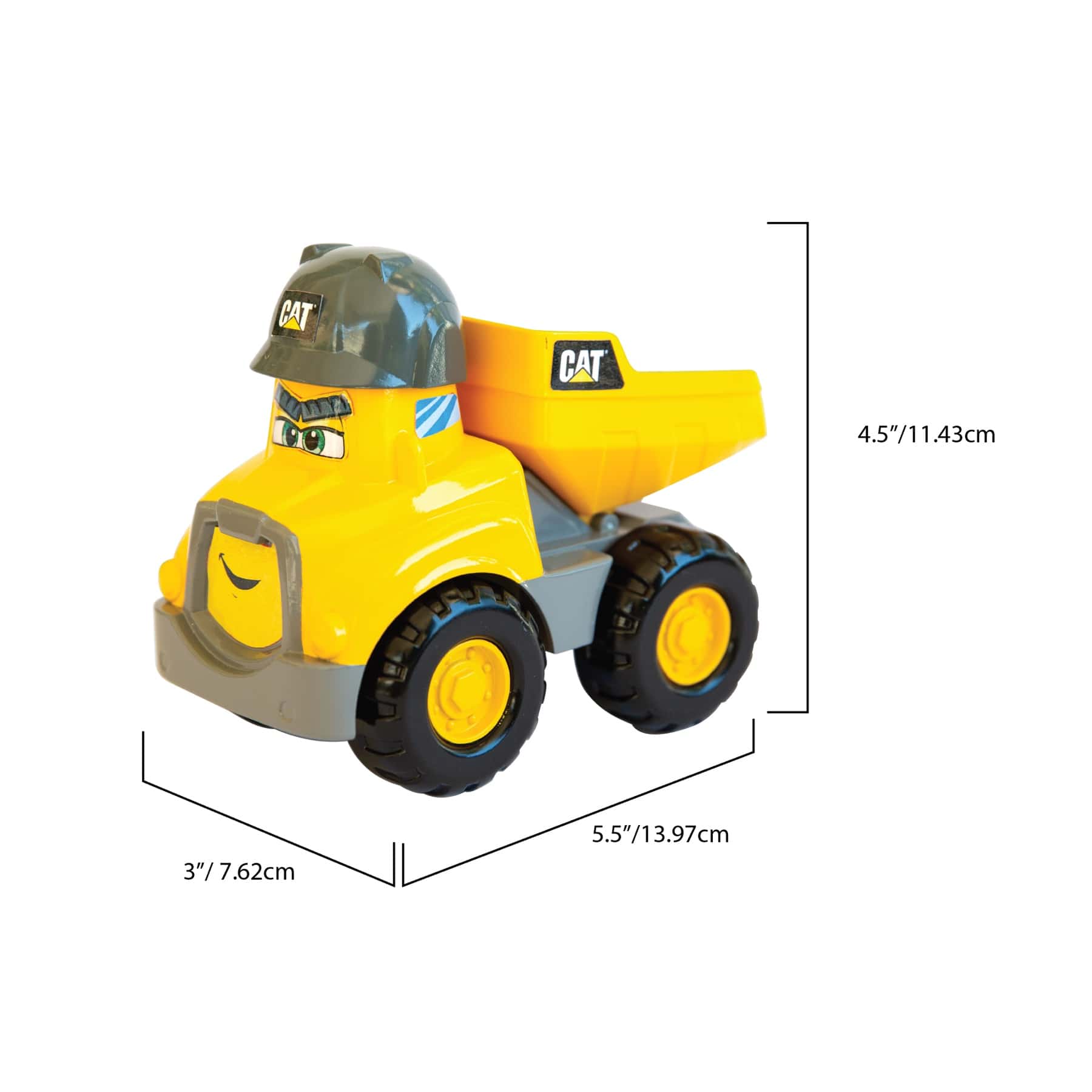 CAT Junior Crew Workin' Pals Vehicle 13 cm, Styles May Vary, 2+ years