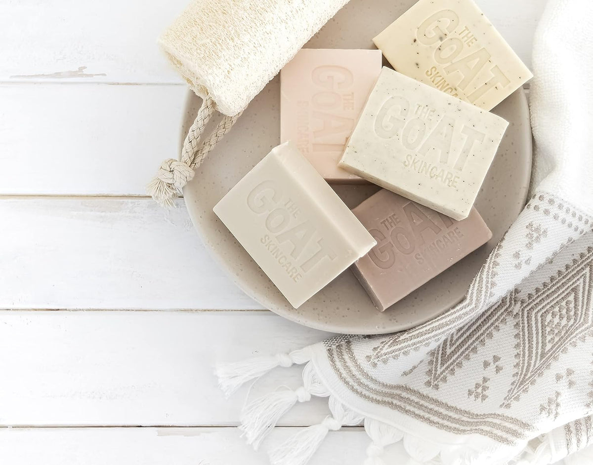 The Goat Skincare Original Soap Bar With Coconut 100g, Light Brown