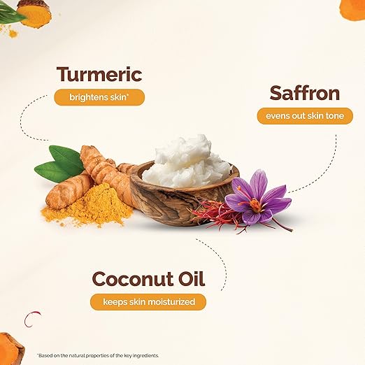 Mamaearth Ubtan Cleansing Milk For Face, With Turmeric & Saffron For Gentle Cleansing – 100M