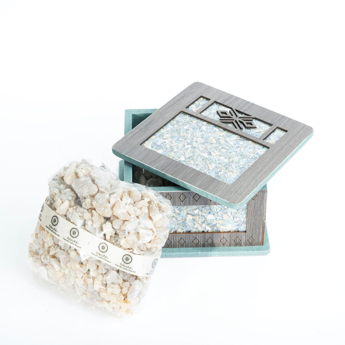 Frankincense in Small Wooden Box (SM), Assorted Colors