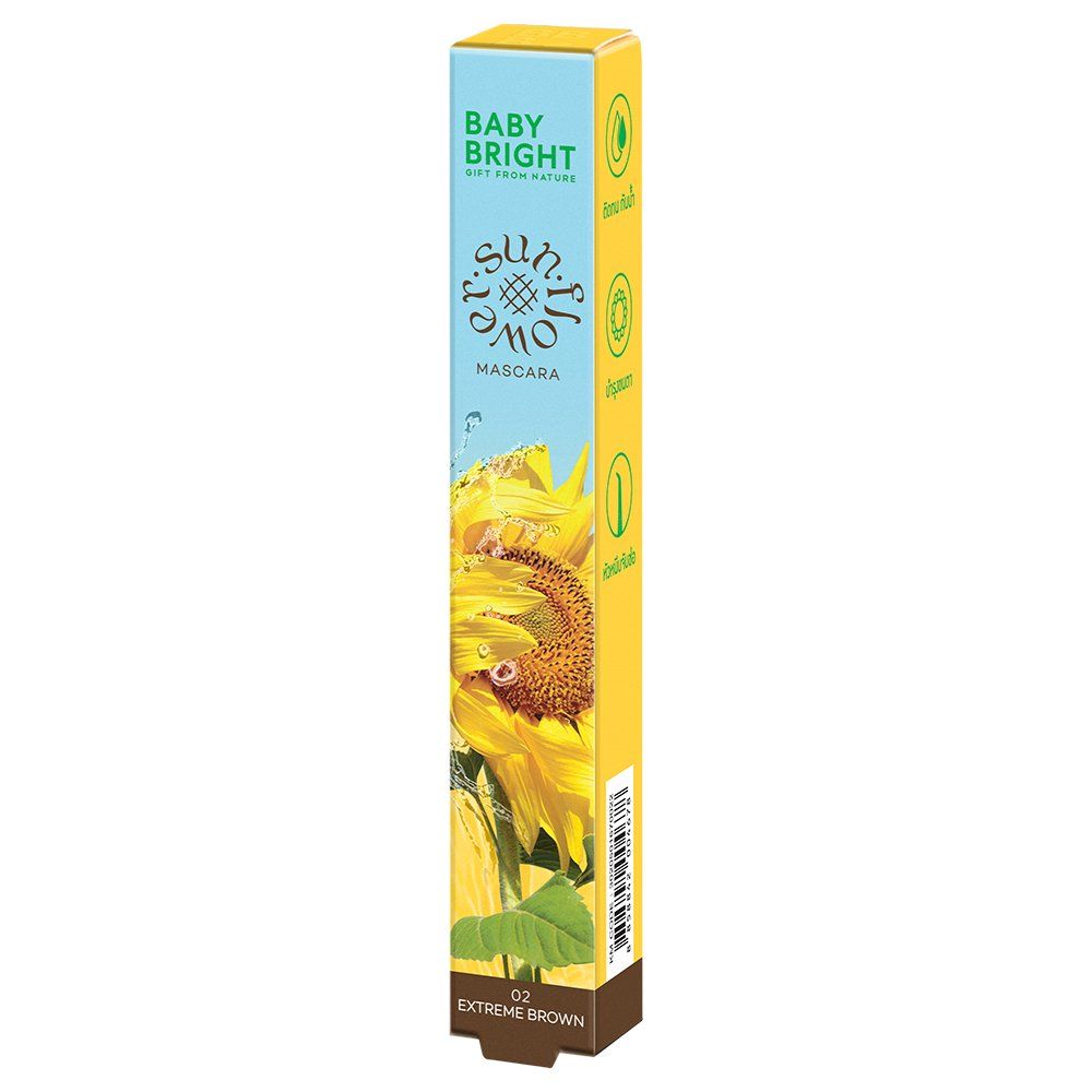 Sunflower Mascara 5g Baby Bright (M) 02 Extreme Brown