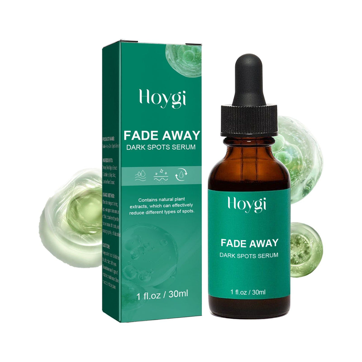 Brightening Serum for Glowing Skin, Reduce Spots, Anti-Aging, Natural Plant Essence ,30ml