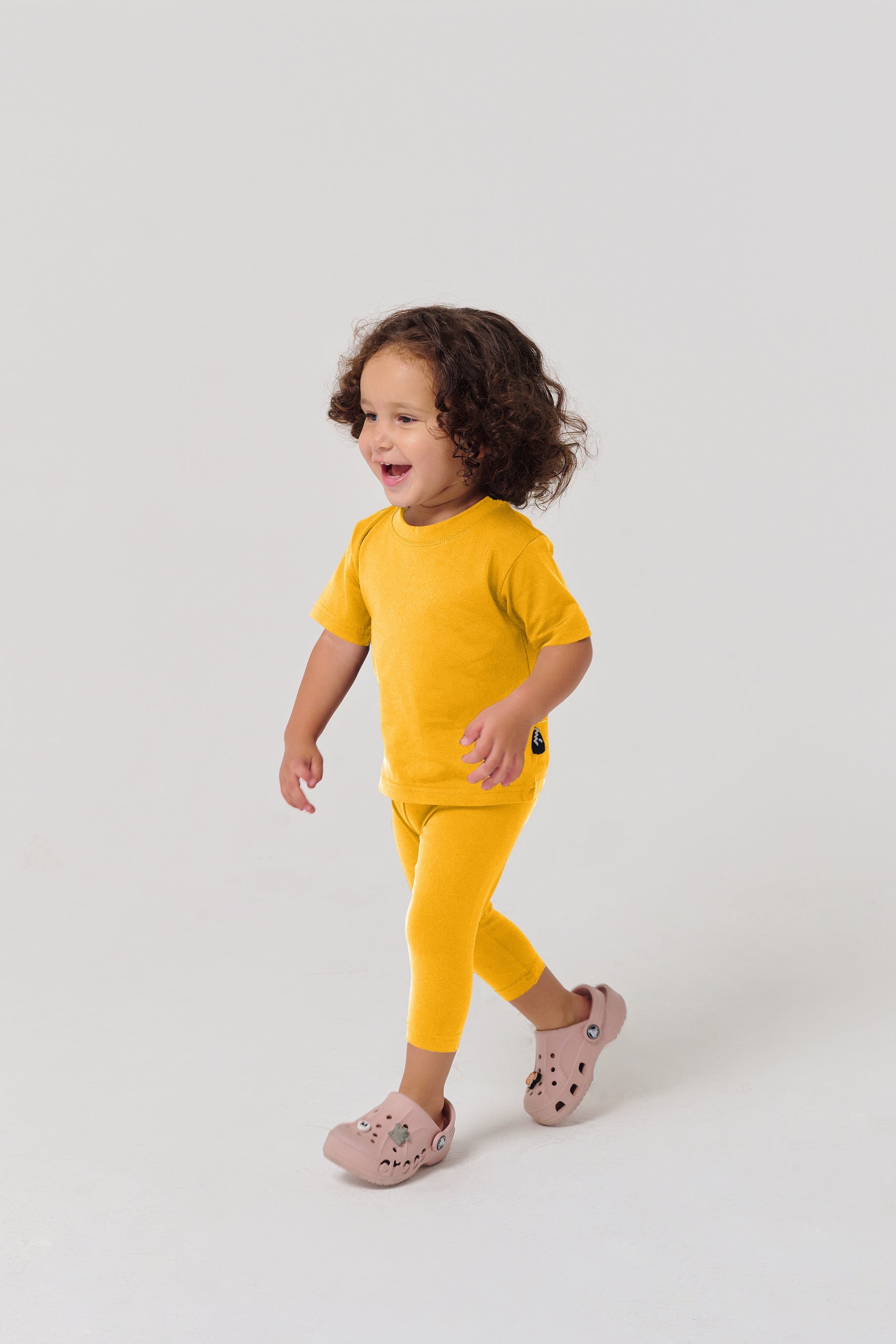 MULU Classic Unisex Baby T-shirt - Yellow