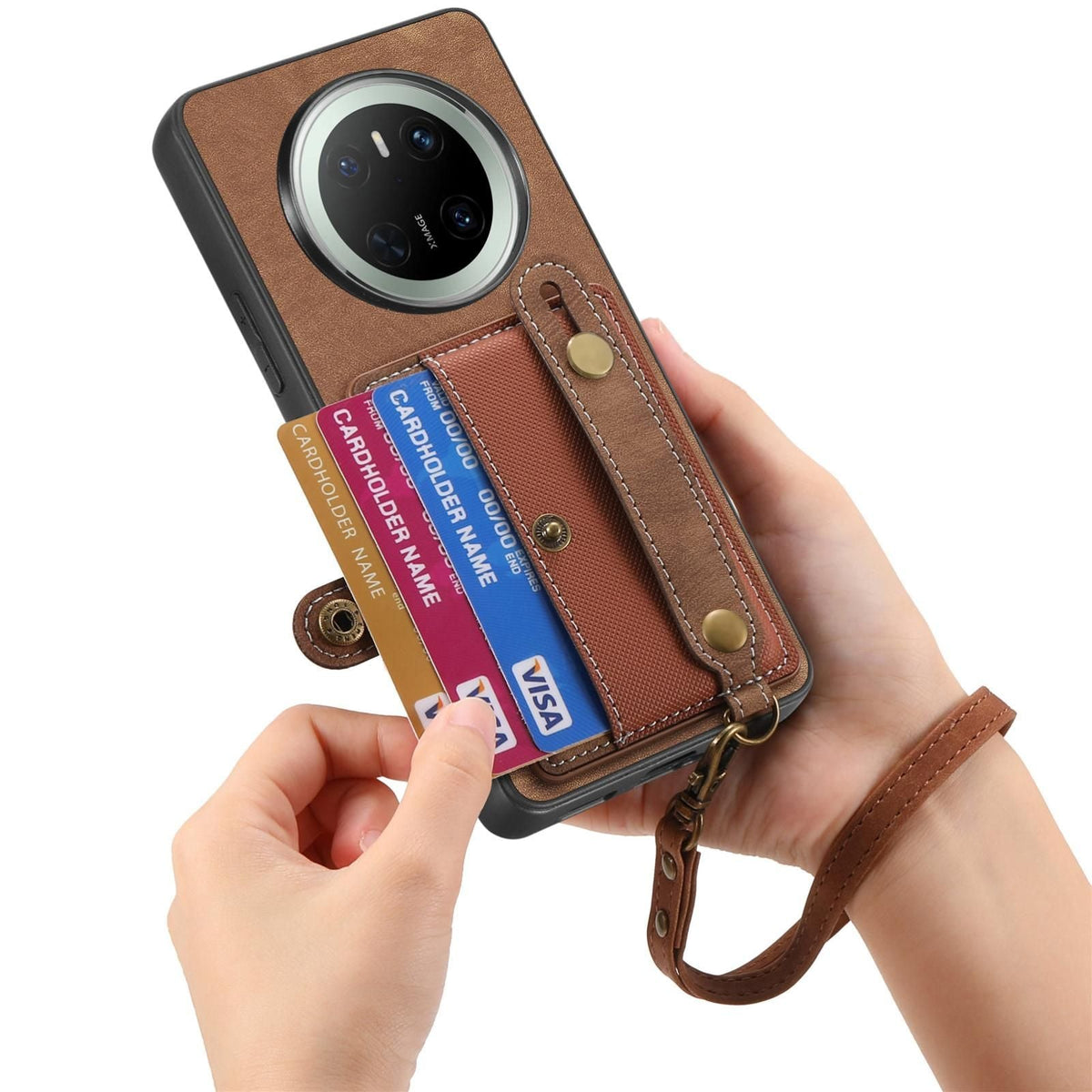 Retro Card Wallet Case For Huawei Mate 70 Pro