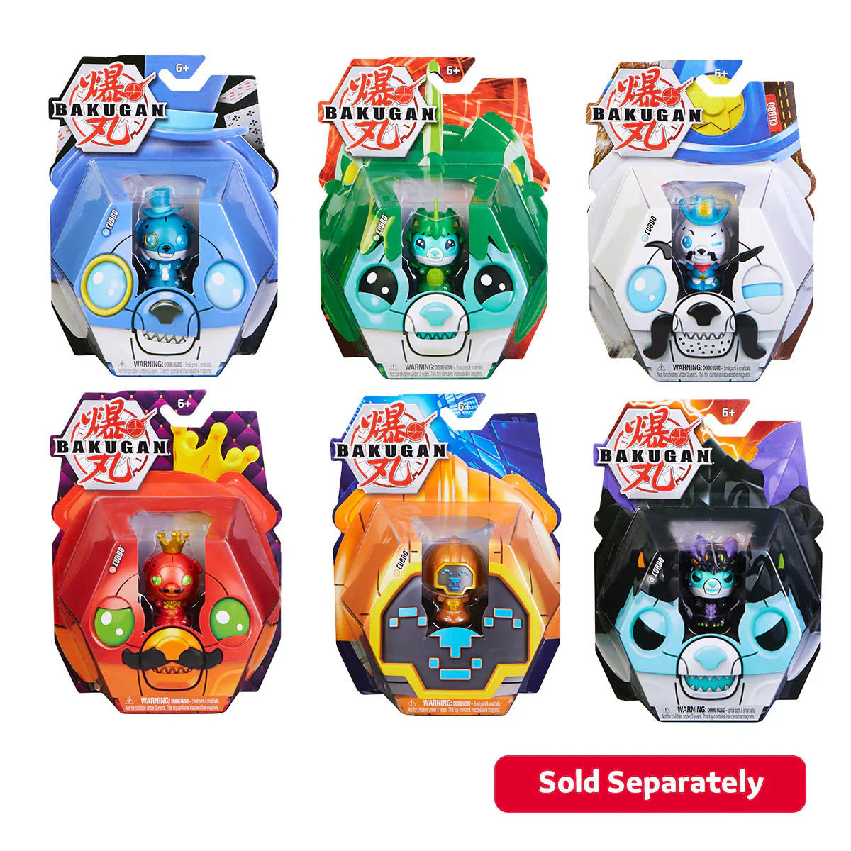 Bakugan Core Cubbo 1-PK S4 Asst.