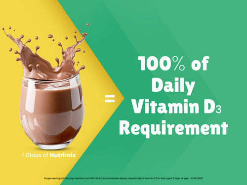 Little Joys NutriMix Powder Chocolate I Complete Nutrition Drink for Kids 400 Gm