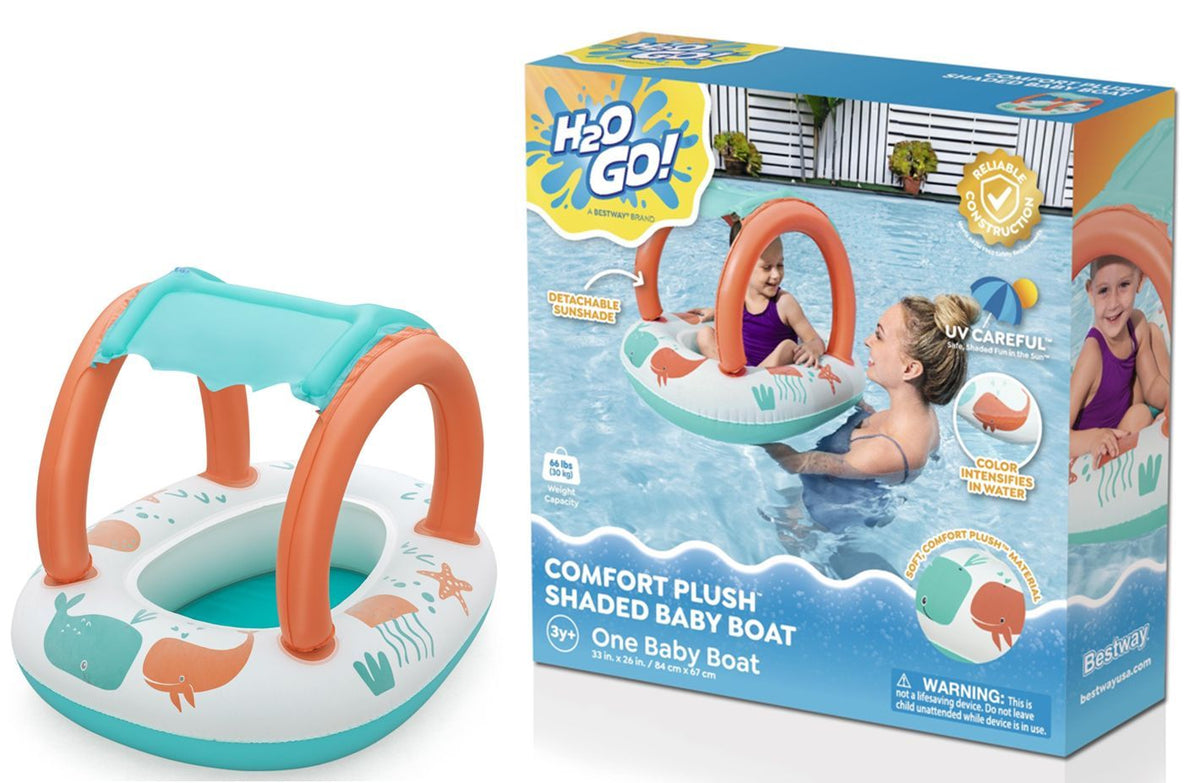 BWAY UVCARE BABYSEAT SEA ANIMALS 84X67