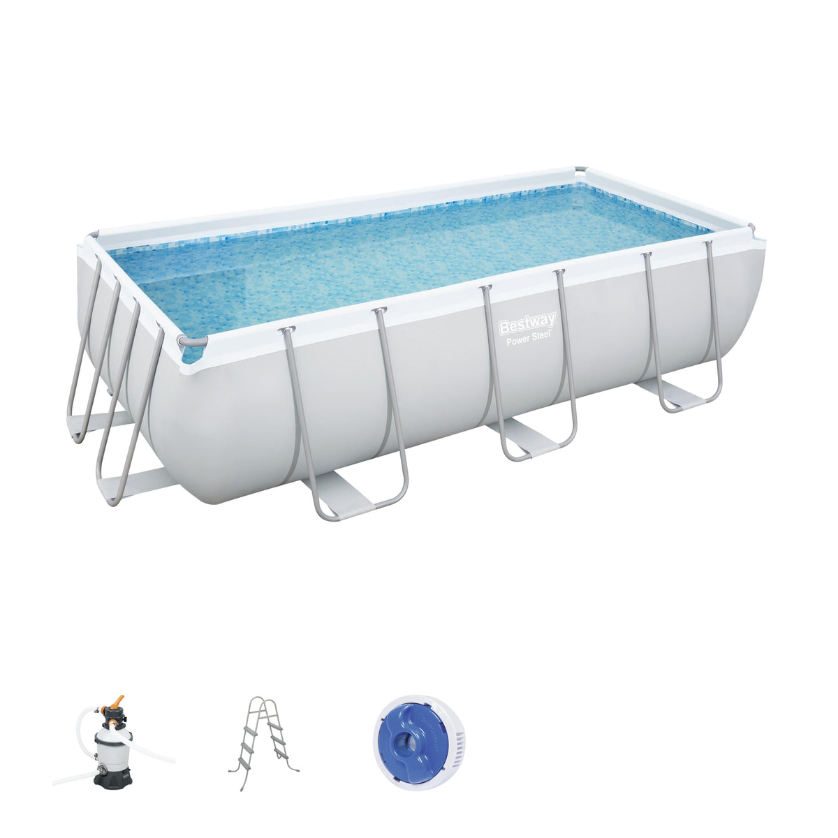 BWAY POOLST POWRSTL SF 404X201X100CM