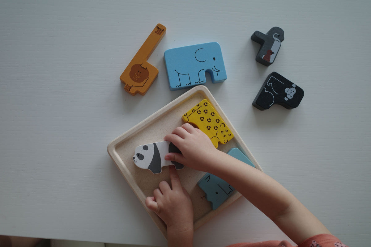 PlanToys Animal Puzzle Game