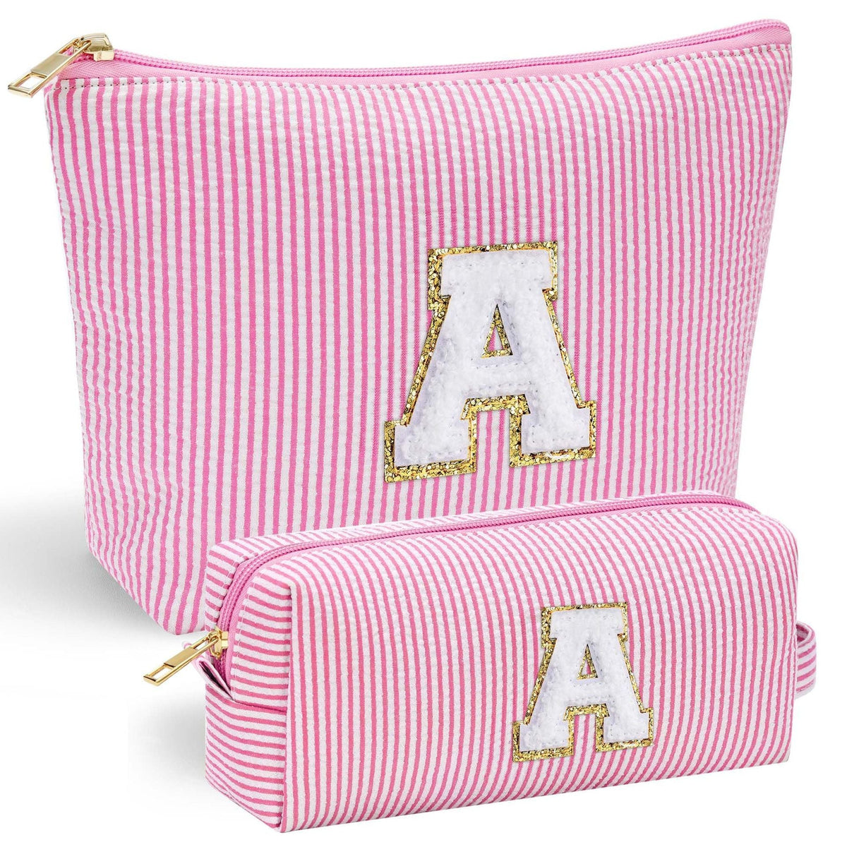2 Piece Travel Makeup Bag Set
